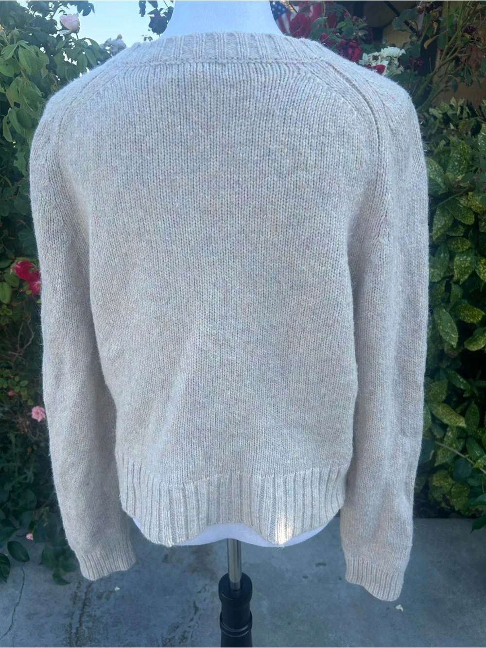 J. Crew Alpaca-blend crewneck sweater cottagecore quiet luxury coastal grandma